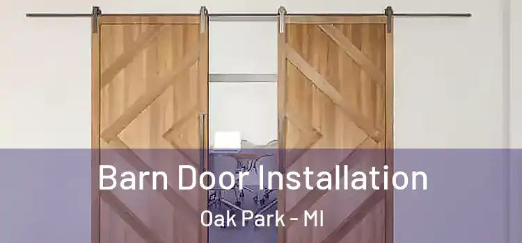 Barn Door Installation Oak Park - MI