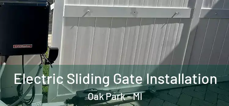 Electric Sliding Gate Installation Oak Park - MI