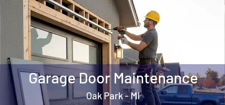 Garage Door Maintenance Oak Park - MI