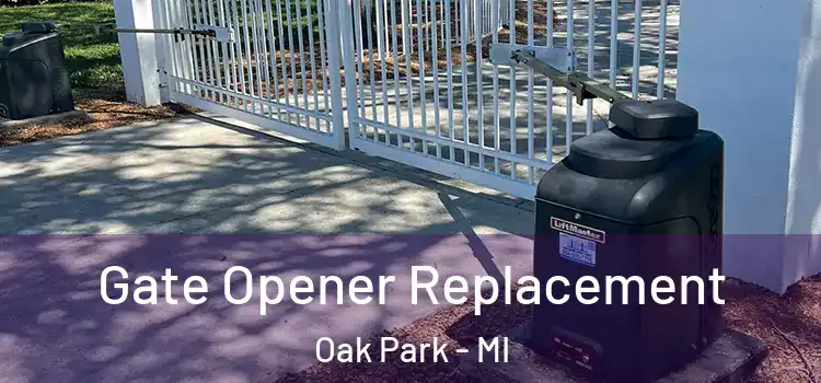 Gate Opener Replacement Oak Park - MI