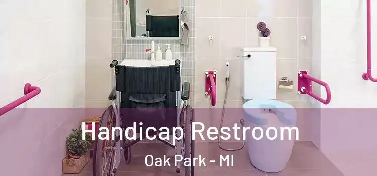 Handicap Restroom Oak Park - MI