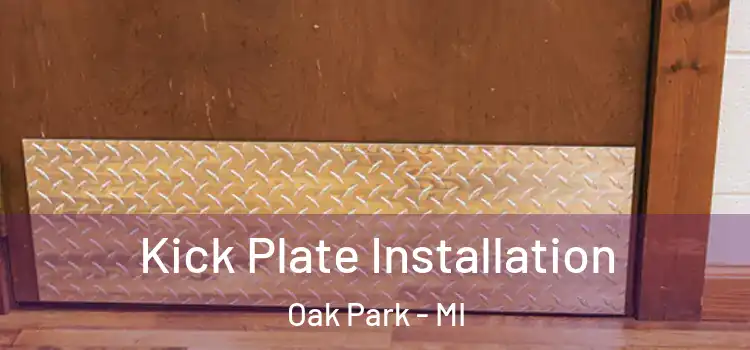 Kick Plate Installation Oak Park - MI